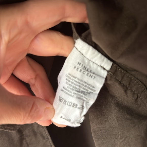 Ninety percent oversized button down - Picture 4 of 4